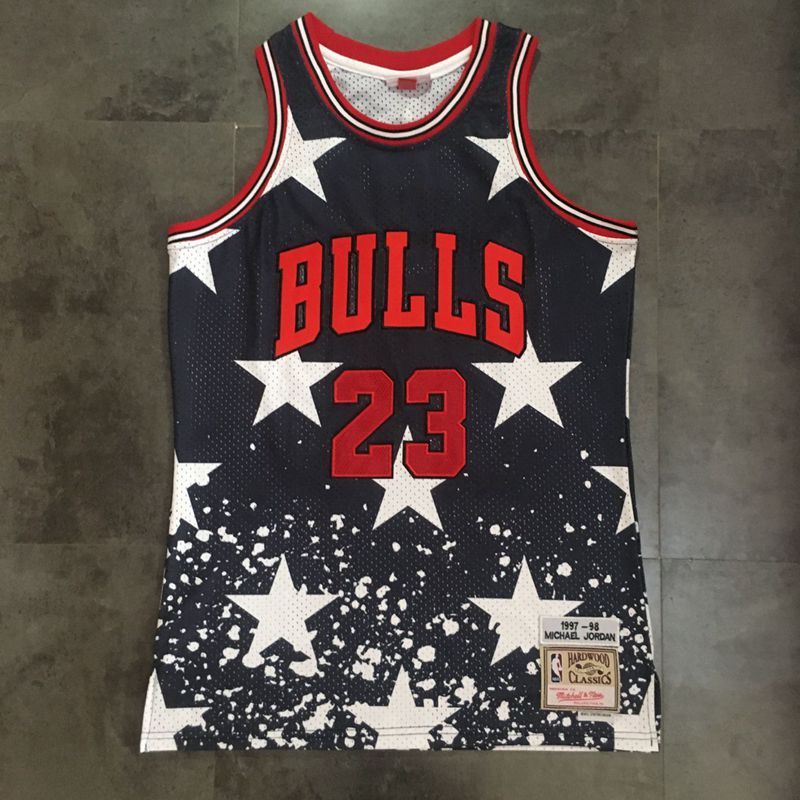 Men's Michael Jordan Black Retro Classic Team Jersey