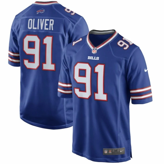 Men's Ed Oliver Royal Player Limited Team Jersey