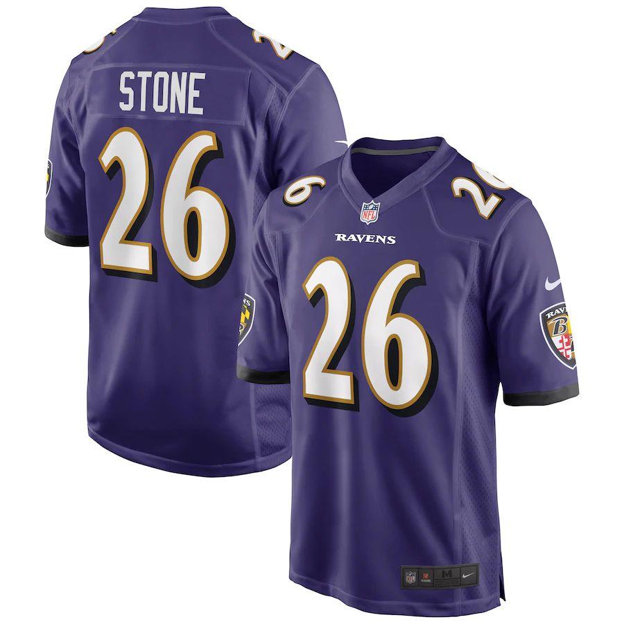 Men's Geno Stone Purple Player Limited Team Jersey