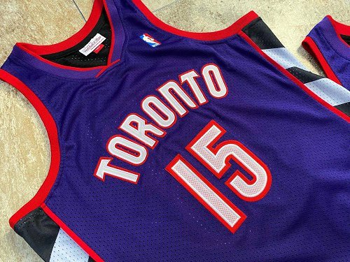 Men's Vince Carter Purple Retro Classic Team Jersey