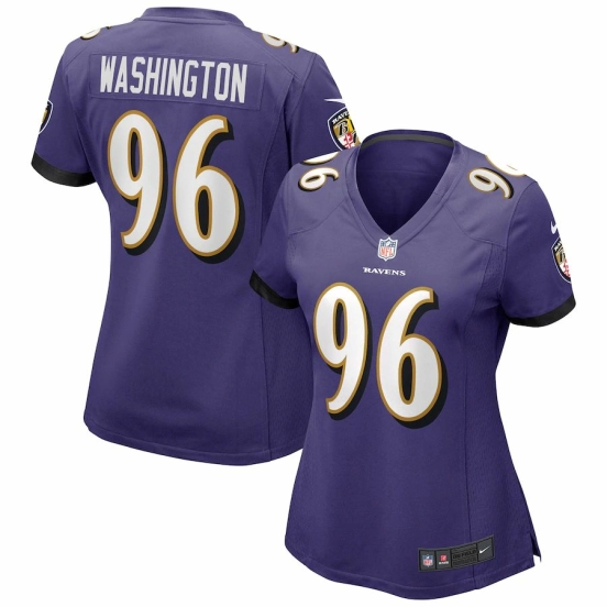 Women's Broderick Washington Purple Player Limited Team Jersey