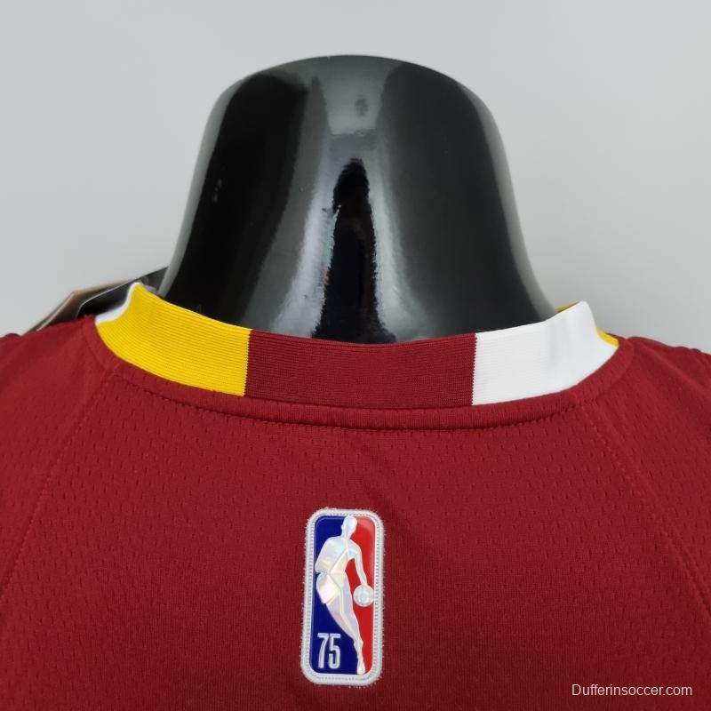 2022 Cleveland Cavaliers Irving#2 Urban Edition Red NBA Jersey