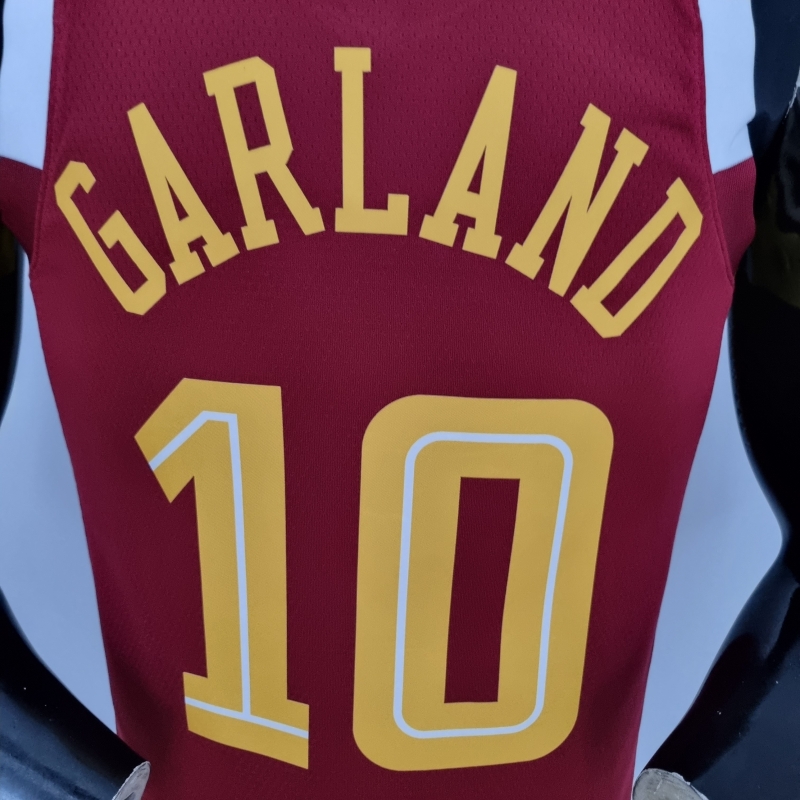 2022 Cleveland Cavaliers GARLAND#10 Urban Edition Red NBA Jersey