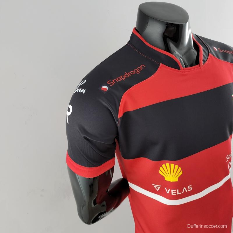 2022 F1 Ferrari Polo Shirts  #0002