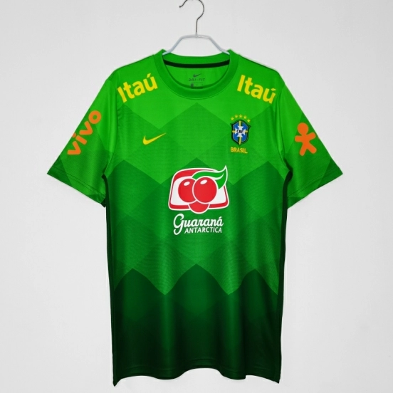 Retro 2020 Brazil Green Training Jersey