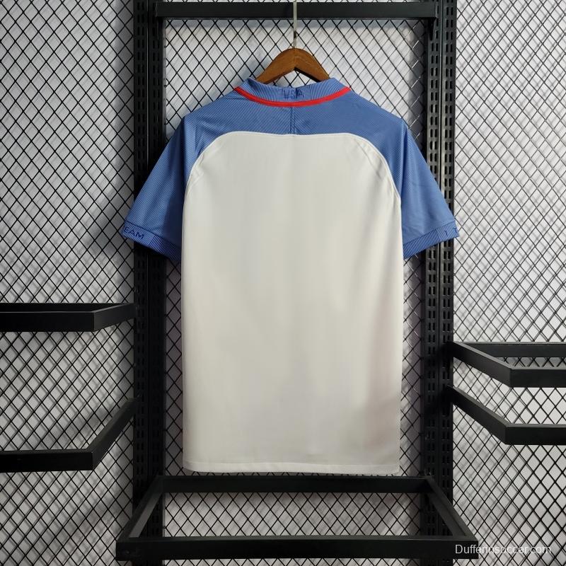 Retro 2019 USA Home Soccer Jersey