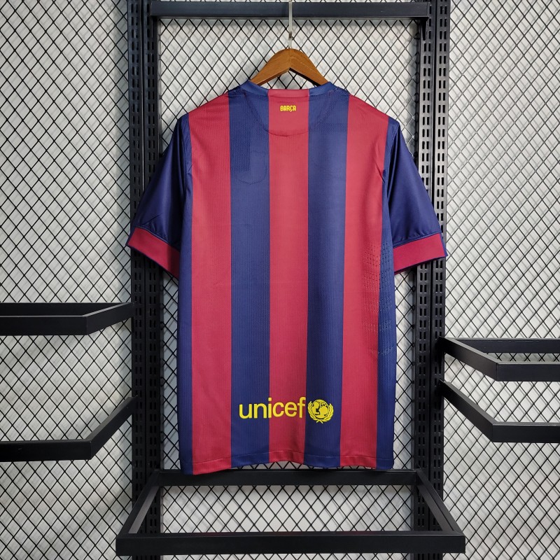 Retro 2014/15 Barcelona Home Jersey