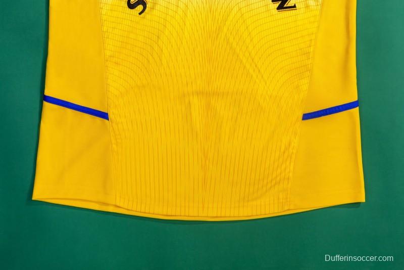 Retro 02/03 Leeds United Third Yellow Jersey