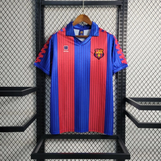 Retro 91/92 Barcelona Home Jersey
