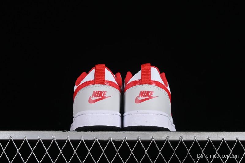 Nike Court Borough Low 2 Casual Campus Sneakers with Retro Basketball Design - FZ5525-161
