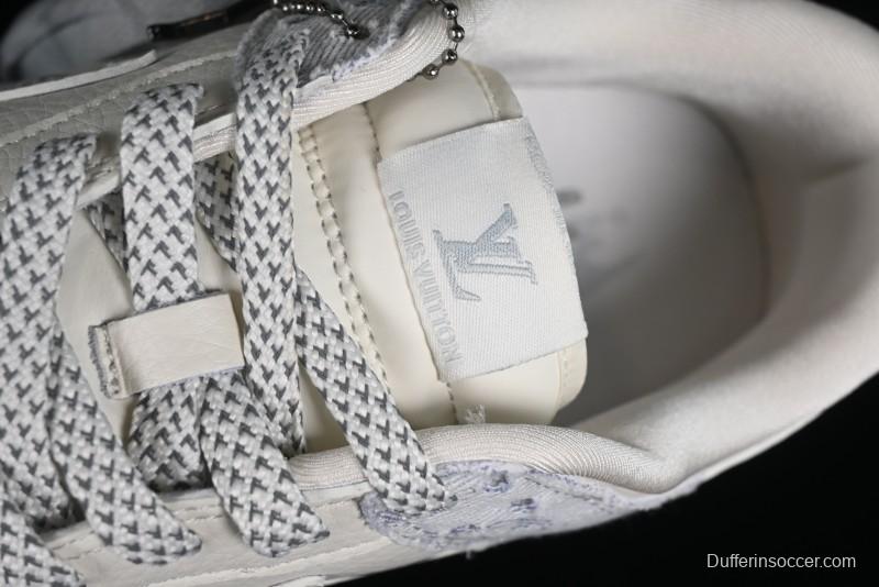 Nike SB Dunk Low LV Collaboration - Tie-Dye Denim Glow in the Dark Anniversary Custom Low-Top Casual Sneakers - FC1688-192