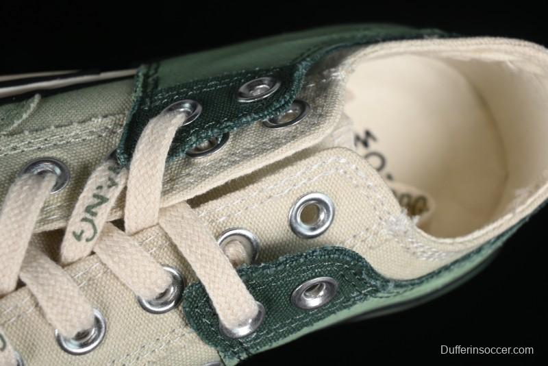 Feng Chen Wang Converse Chuck 70 Low Unisex Deconstructed Canvas Sneakers - A07636C