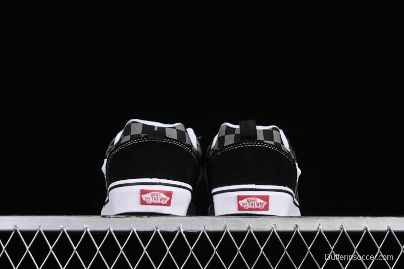 Vans Classics Knu Skool Retro Skate Shoes with Thick Tongue and Oversized Toe - VN0009QCB9P