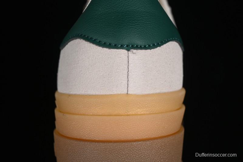 Adidas Originals Gazelle Bold ID7056 Low-Top Sneakers with Thick Sole for Casual Wear, Slip-Resistant and Durable - ID7056