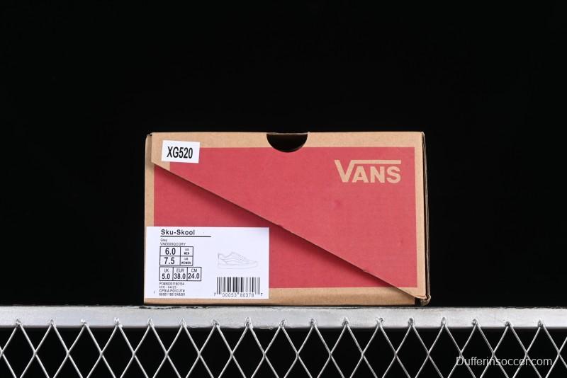 Vans OG Classic Slip-On Acid Wash Retro Grey Black Skate Shoes - VN0009QCGRY