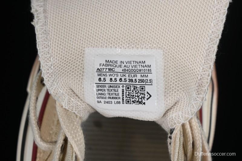 Feng Chen Wang Converse Chuck 70 Low 2-in-1 Deconstructed Canvas Sneakers - A07718C