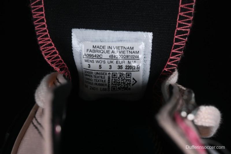 Converse Chuck 70s Low-Top Casual Sneakers with Black-Pink Chain Design - A09542C