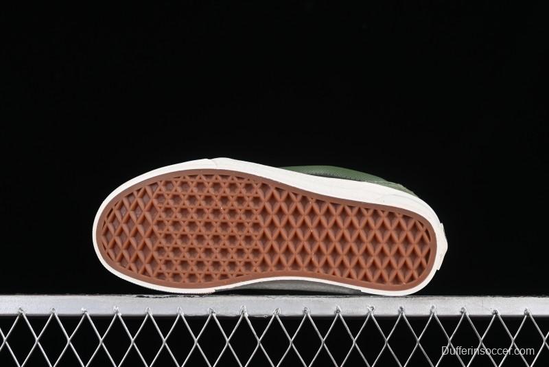 Vans Classics Knu Skool Camo Army Green Chunky Tongue Platform Sneakers - VN0007QC0WD