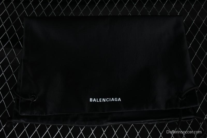 Balenciaga Phantom Sneaker 10th Generation Lace-Up Running Shoes with Transparent Heel Strap - W3XL11090