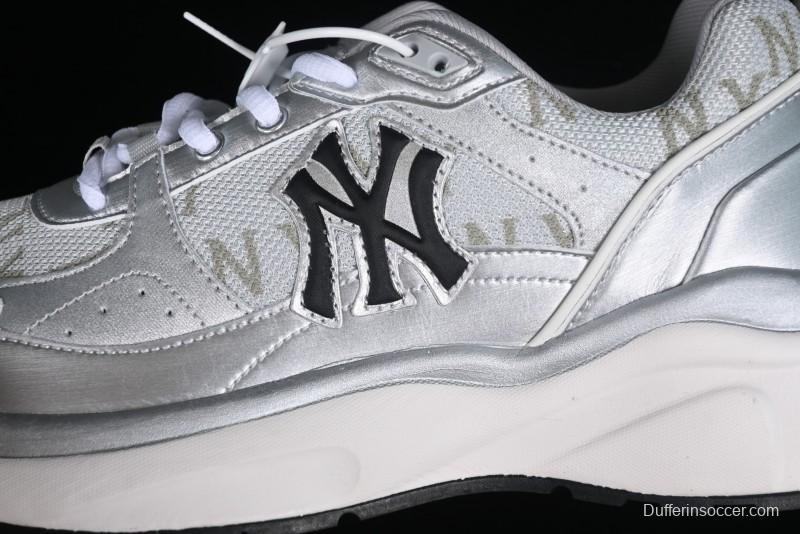 New York Yankees NY MLB Fast Ball Classic Monogram 24SS Retro Casual Running Shoes - 3ARNFSB4N50SS