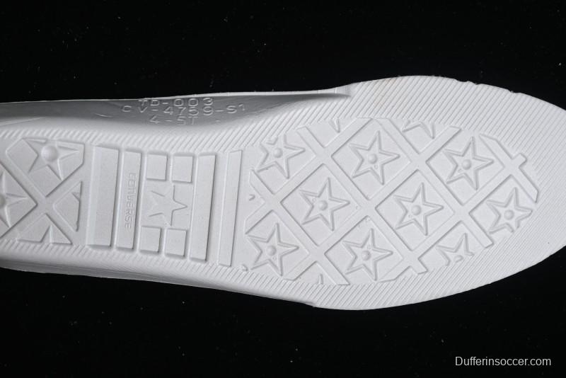 Feng Chen Wang Converse Chuck 70 Low 2-in-1 Deconstructed Canvas Sneakers - A07718C