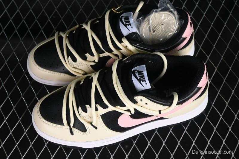 Nike Dunk Low SB Casual Skate Shoes with Smoked Rose Design - FD1232-001