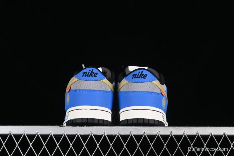 Nike SB Dunk Low Power Rangers Triceratops Colorway Low-Top Casual Skateboarding Shoes - ZZ1998-007