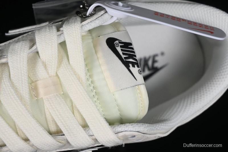 Nike SB Dunk Low LV Collaboration - Elegant Black White Night Light Anniversary High-End Custom Low-Top Casual Sneakers BB8766-208