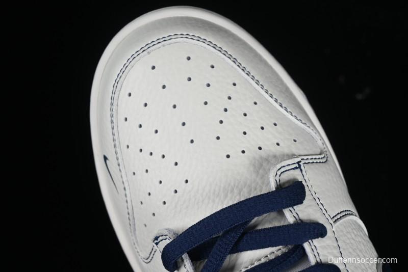 Supreme x Nike SB Dunk Low Deep Blue Colorway Low-Top Casual Skate Shoes - RM2308-238