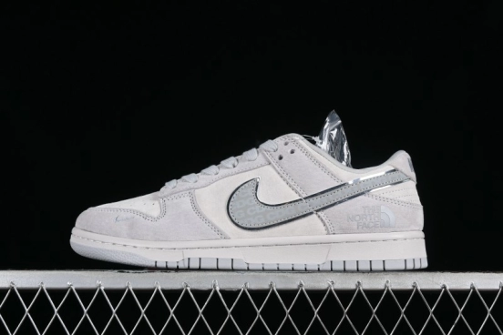 Nike Dunk Low The North Face CDG Collaboration - Light Grey Skateboarding Shoes - DQ1098-338