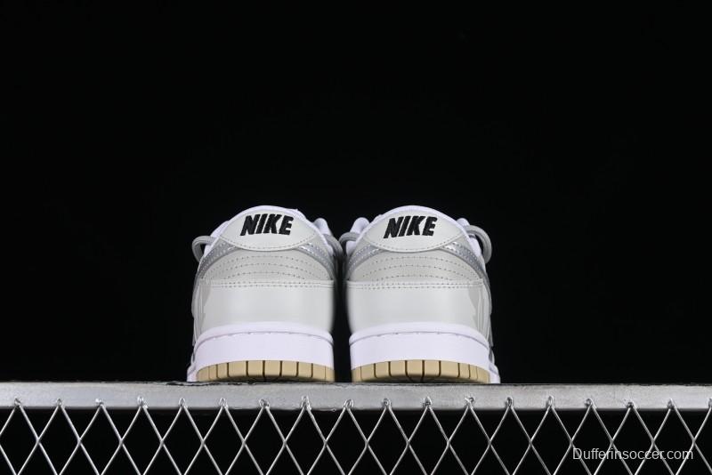 Nike Dunk Low SB Year of the Dragon Limited Edition Silk Patchwork Casual Skate Shoes - DV0833-100