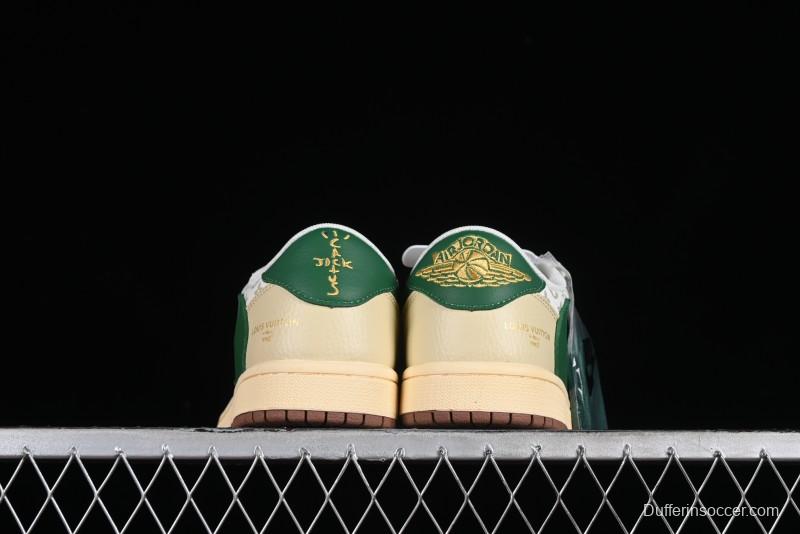 Nike Air Jordan 1 Low OG SP Travis Scott x Fragment Design Collaboration Sneakers - LX1988-300