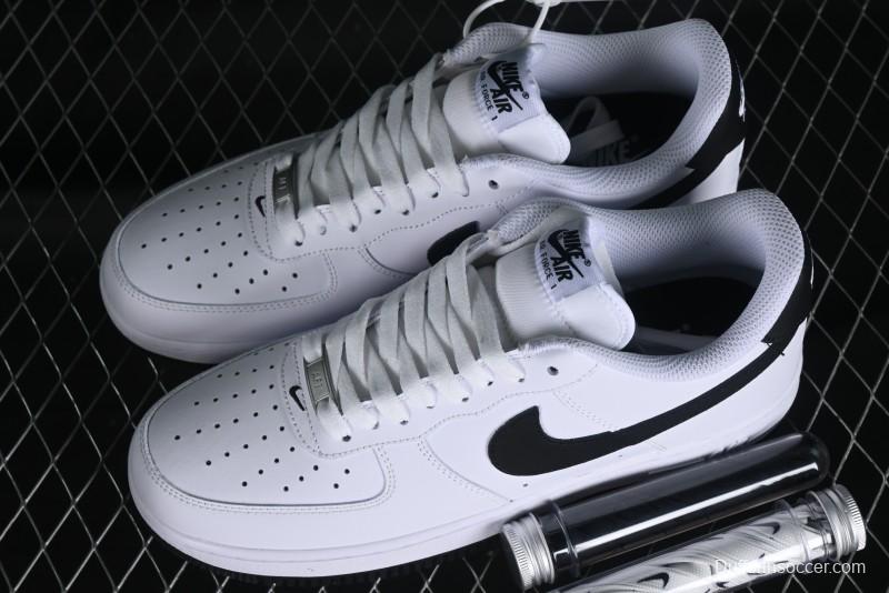 Nike Air Force 1 '07 Low Casual Sneakers in Black and White - FQ4296-101