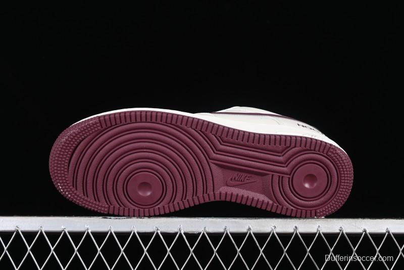 Nike Nocta x Nike Air Force 1 '07 Low Casual Sneakers with 3M Reflective Details and Full-Length Air Cushion - NO0224-022