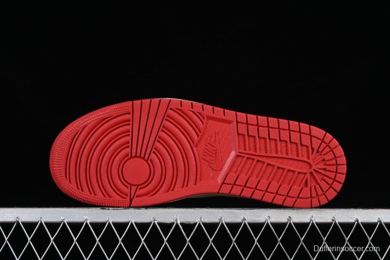 Nike Trophy Room x Jordan 1 Low OG "Away" Casual Sneakers - FN0432-100