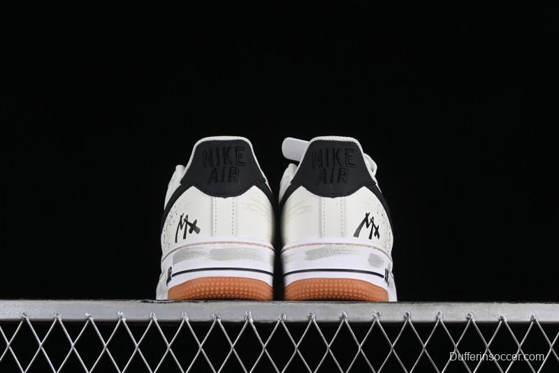 Nike Air Force 1 '07 Low Graffiti Casual Sneakers - DM0576-101