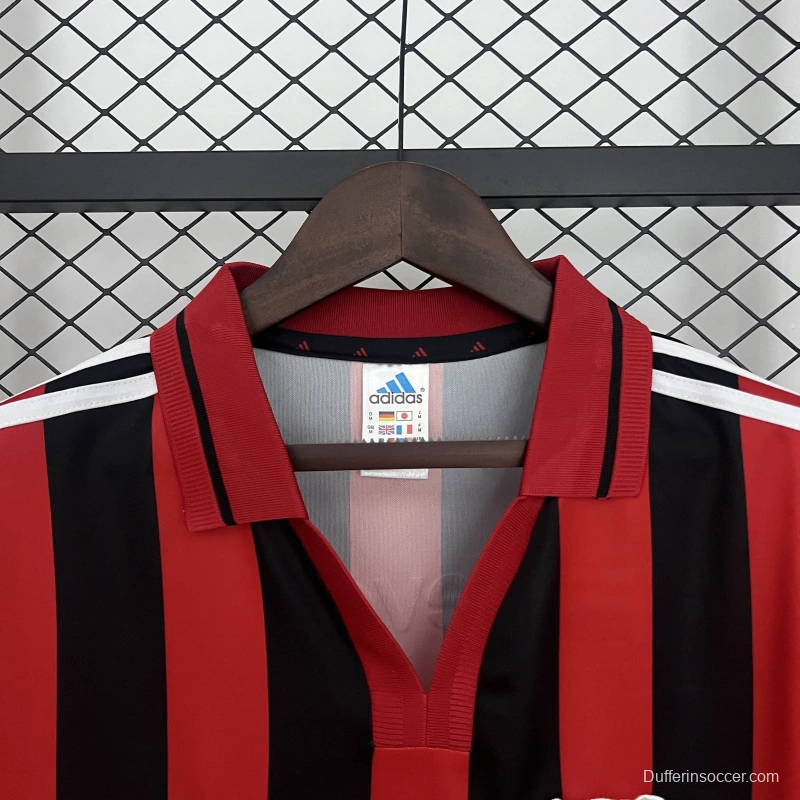 01/02 Retro Bayer Leverkusen Home Jersey