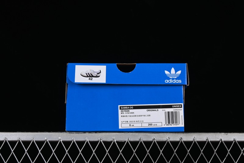 Adidas Samba OG IG1024 Collaborative Casual Sneakers - IG1024