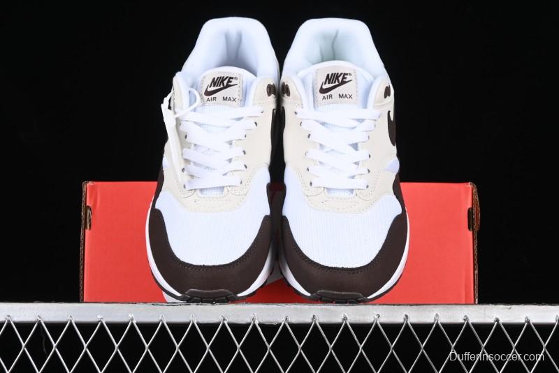 Nike Air Max 1 Retro Running Shoes with Half-Sole Air Cushion - DZ2628-004