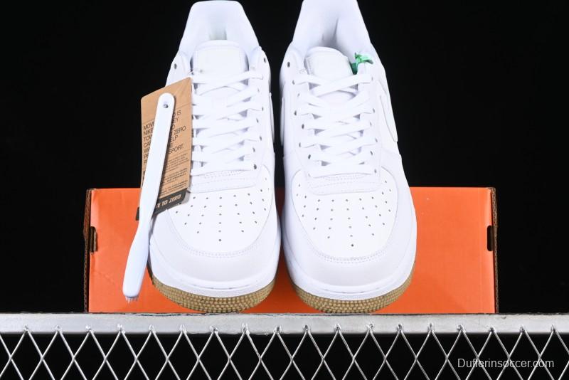 Nike Air Force 1 '07 Low Casual Sneakers with Full-Length Air Cushion - FN6326-100