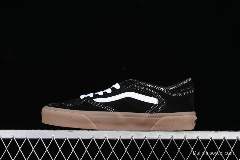 Vans Rowley Classics Retro Skate Shoes with Sidestripe Design - VN0008PCE7Q