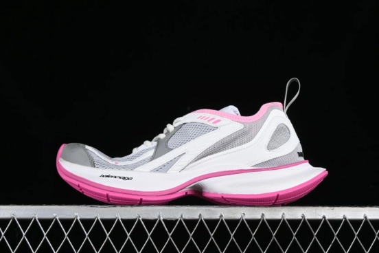 Balenciaga Circuit Lightweight Distressed Print Round-Toe Fashion Casual Shoes - WFLGY1950