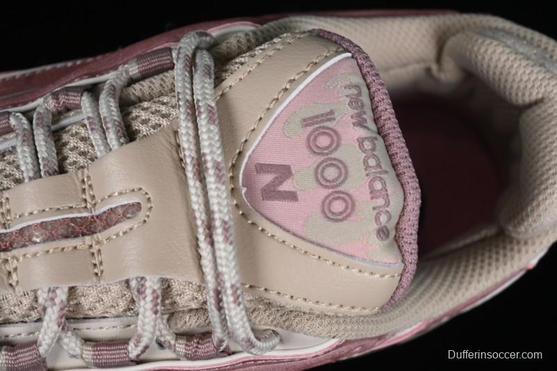 New Balance 1000 Series Retro Dad Style Low-Top Casual Running Shoes - M1000JG1