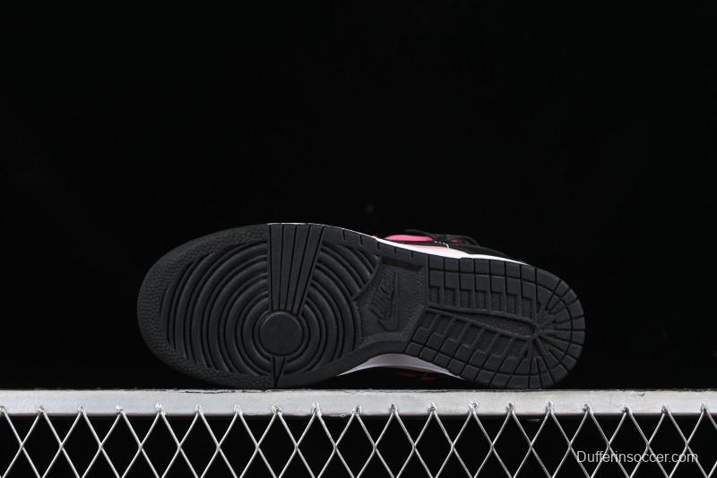 Nike Dunk Low SB Raspberry Mousse Pink Strap Casual Skate Shoes - CW1590-100