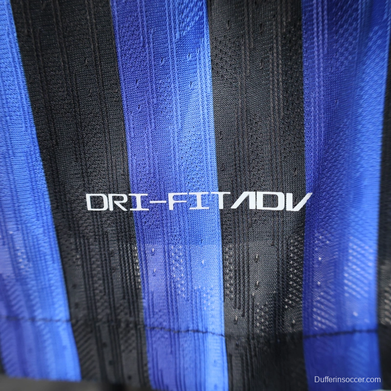 25/26 Player Version Inter Milan Home Long Sleeve Jersey