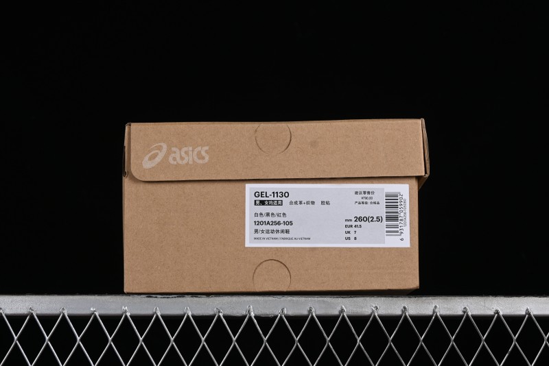 Asics Tiger GEL-1130 Low-Top Retro Running Shoes with GEL Cushioning and Ortholite Insole - 1201A256-105