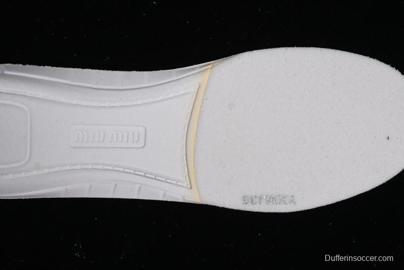 Miu Miu x New Balance 530 Low-Top Retro Running Sneakers with Deconstructed Design - 38165