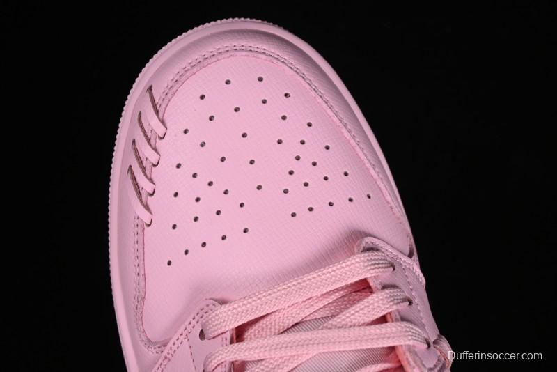 Nike Air Jordan 1 Low "Method of Make" Casual Sneakers with Woven Detailing - FN5032-600