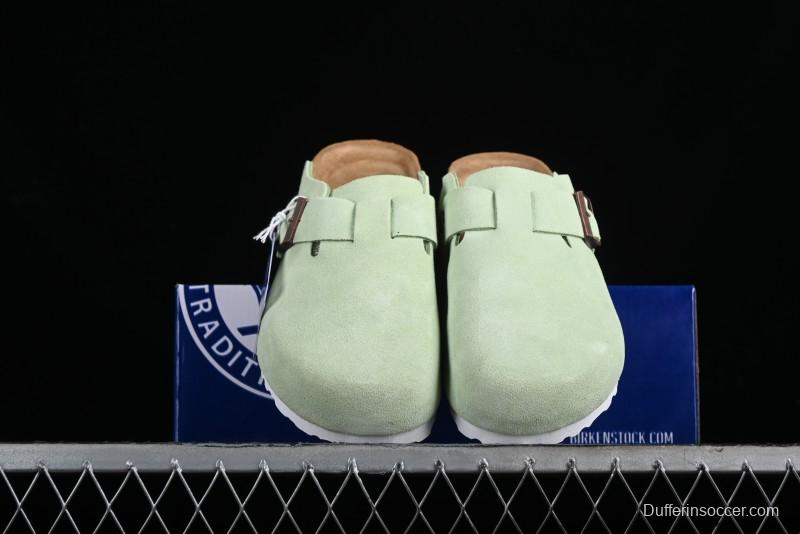 Birkenstock Arizona Soft Footbed Sandals with Suede Leather and Lambswool Lining - G.D4