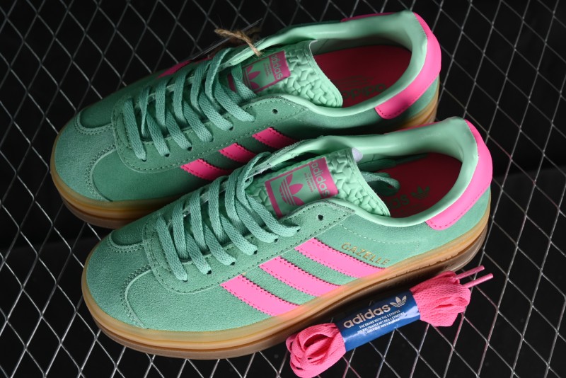 Adidas Originals Gazelle Bold H06125 Low-Top Platform Sneakers with Anti-Slip and Durable Sole